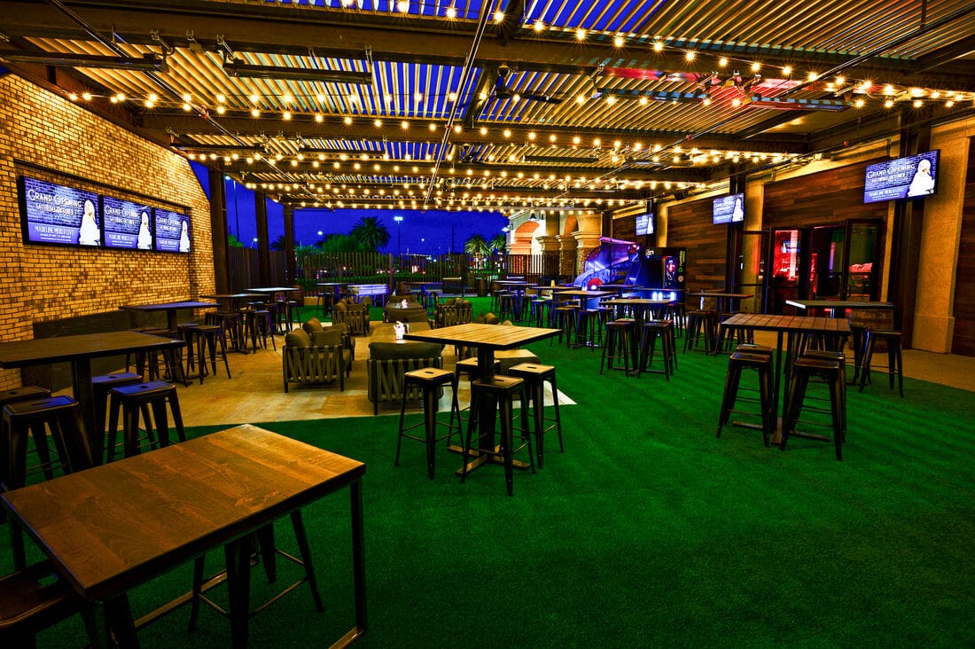 Expansive Patio